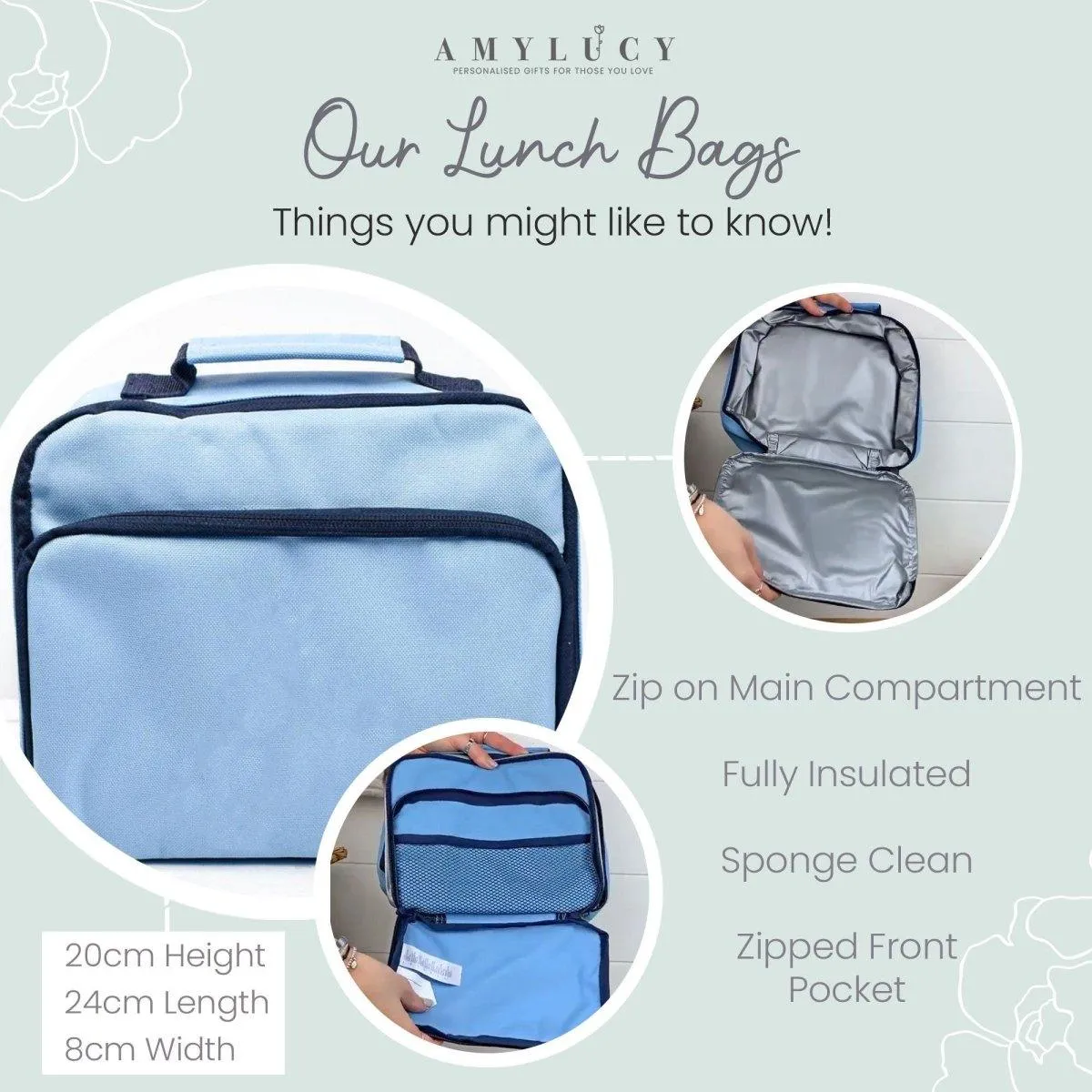 Personalised Crocodile Lunch Bag, Crocodile School Lunch Bag, Kids Animal Cooler Bag, Boys School Lunch Bag Children Student, Back To School
