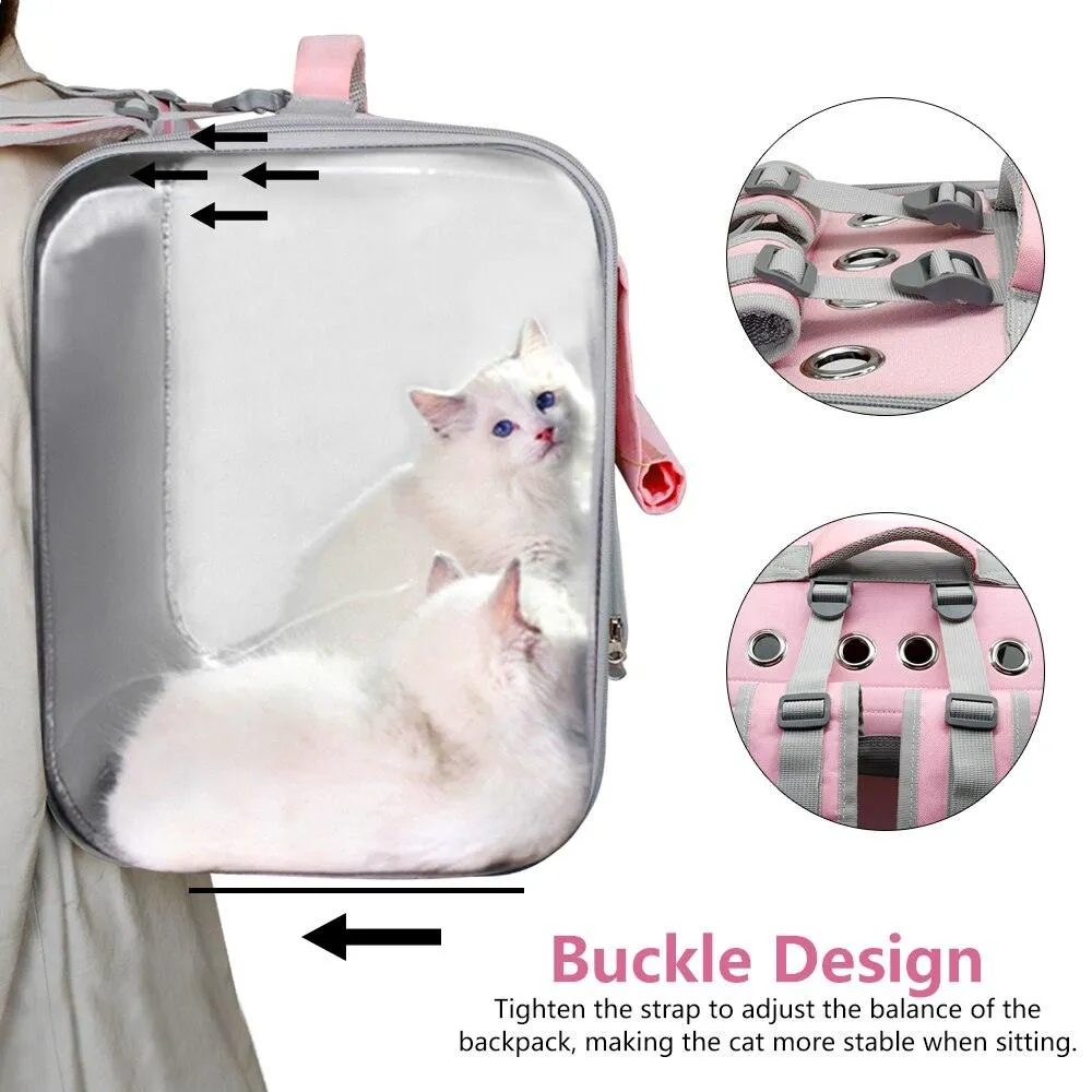 Pink Cat Backpack