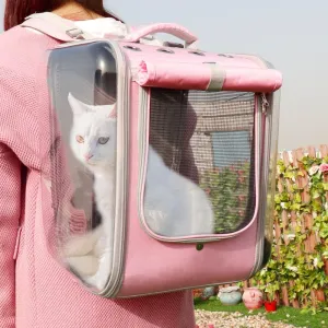 Pink Cat Backpack