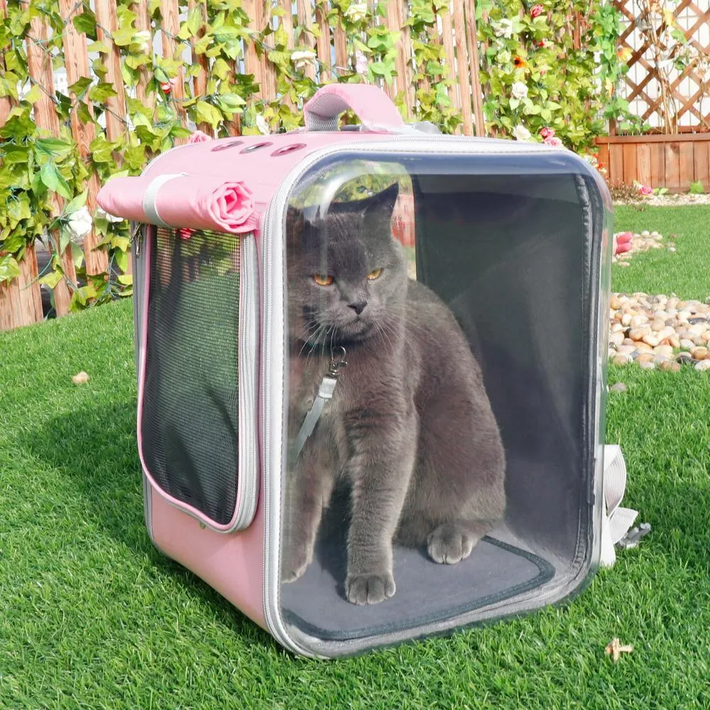 Pink Cat Backpack