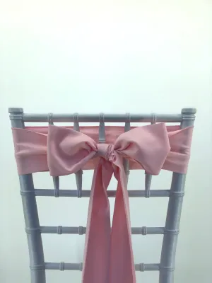 Pink Polyester Sashes