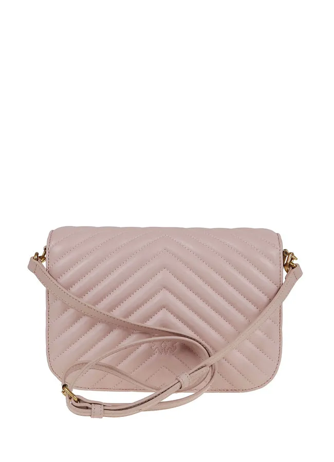 Pinko Love Bell Classic Chevron Bag