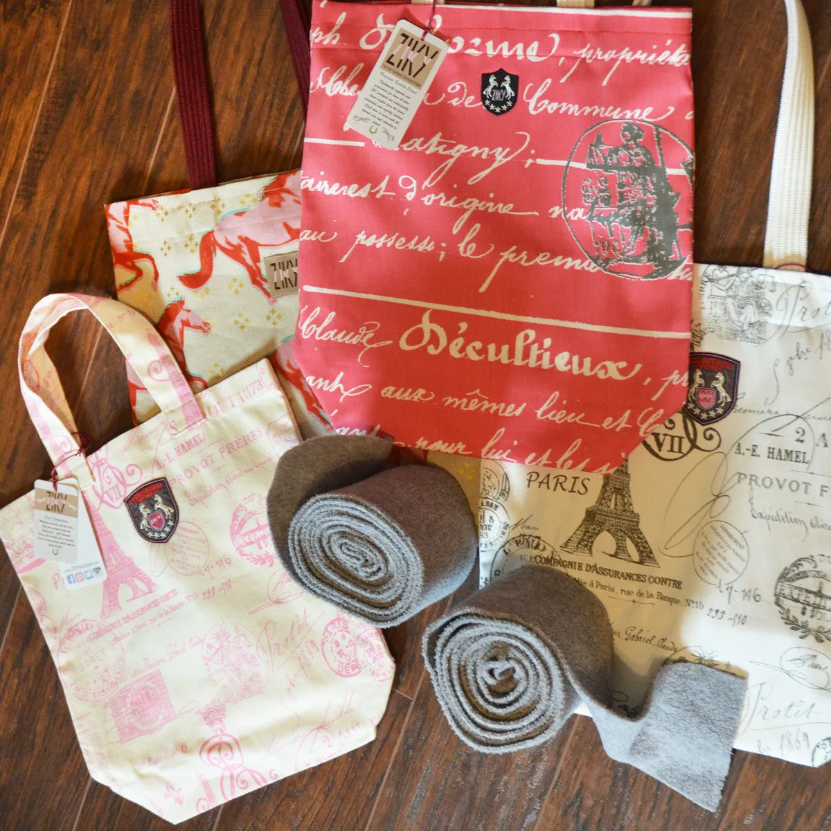 Polo Bag French Script Coral