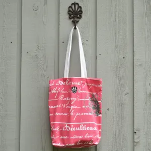 Polo Bag French Script Coral