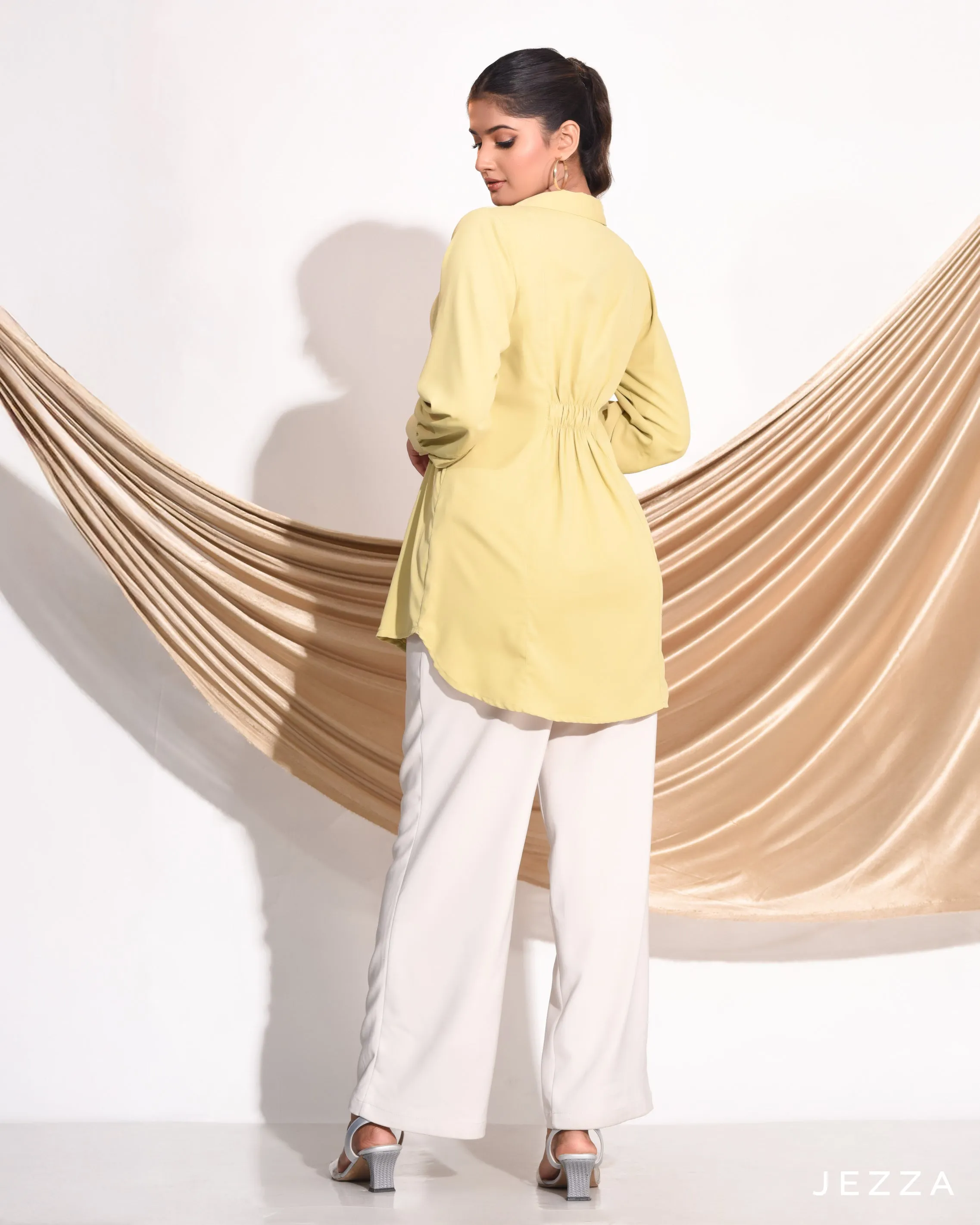 Polyester Top with Buttons 58061