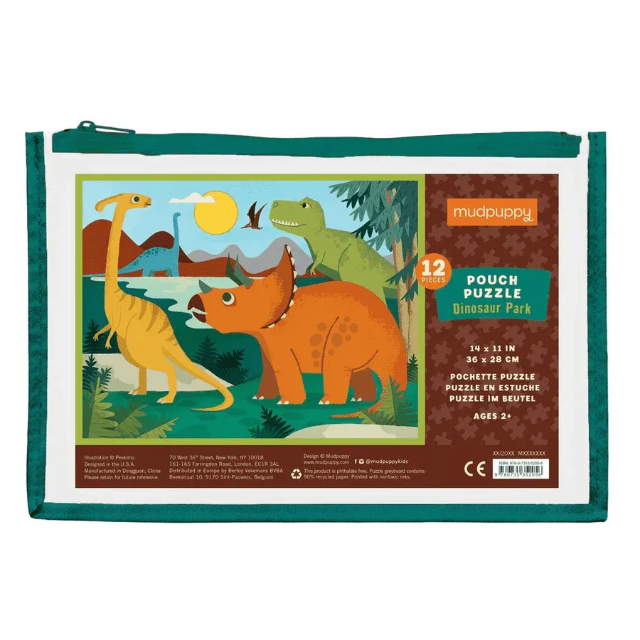 Pouch Puzzle (Dinosaur Park)
