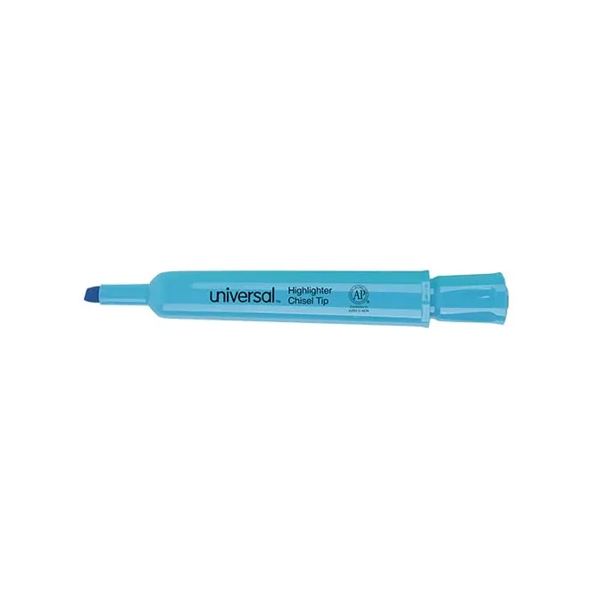 Premium Desk Highlighters for Office, School, Home - Chisel Tip Highlighter for Broad & Narrow Lines - Comfortable Wide Barrel with Secure Cap - Fast-Drying, Fade-Resistant Ink