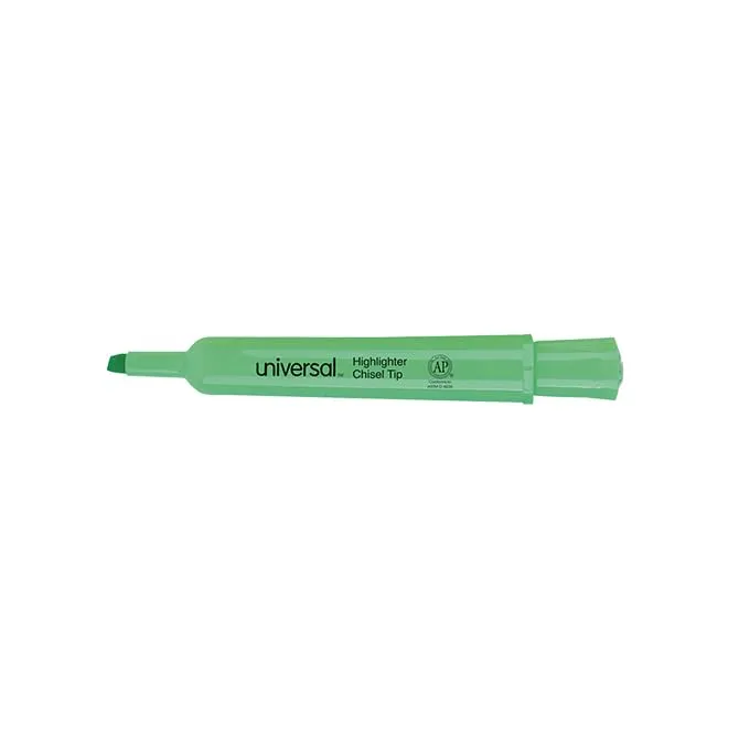 Premium Desk Highlighters for Office, School, Home - Chisel Tip Highlighter for Broad & Narrow Lines - Comfortable Wide Barrel with Secure Cap - Fast-Drying, Fade-Resistant Ink