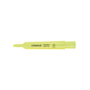 Premium Desk Highlighters for Office, School, Home - Chisel Tip Highlighter for Broad & Narrow Lines - Comfortable Wide Barrel with Secure Cap - Fast-Drying, Fade-Resistant Ink