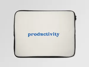 Productivity Abstract Laptop Sleeve Bag