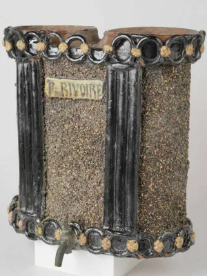 Rare Antique French Water Fountain - P. Lin Rivoire