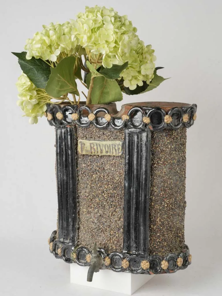 Rare Antique French Water Fountain - P. Lin Rivoire