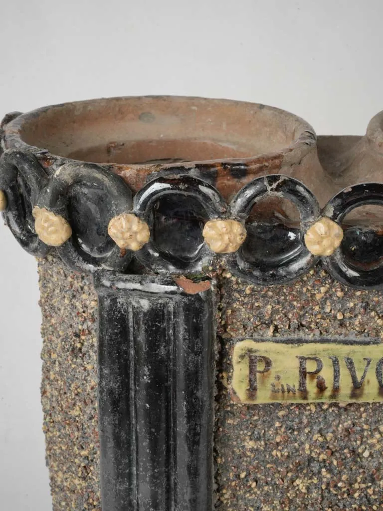 Rare Antique French Water Fountain - P. Lin Rivoire