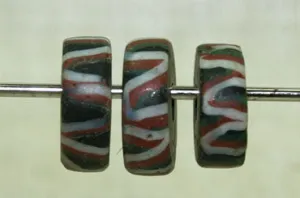 Rare Venetian Glass Disc Bead