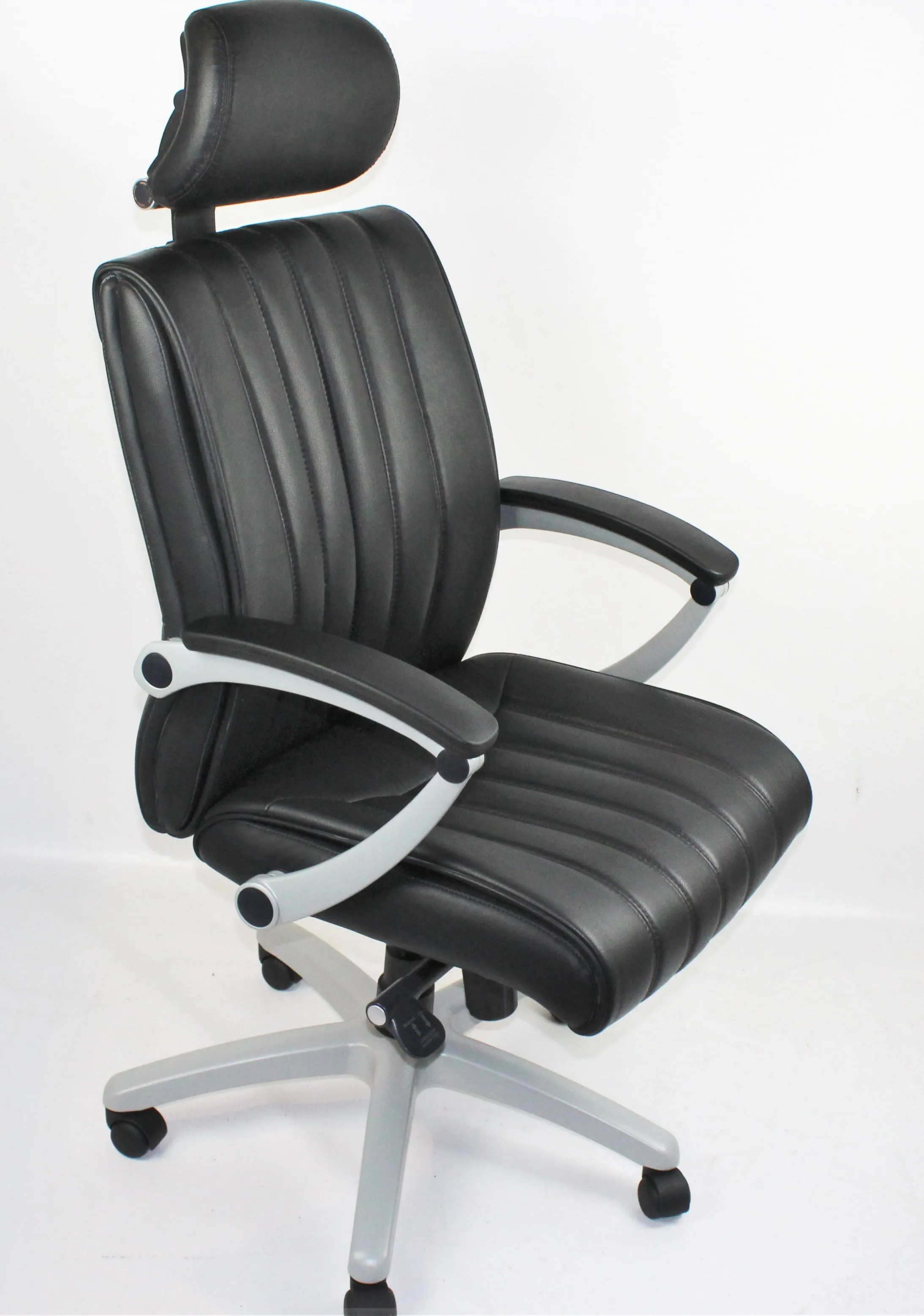 Real Leather Quality Office Chair With Headrest BJ016HL