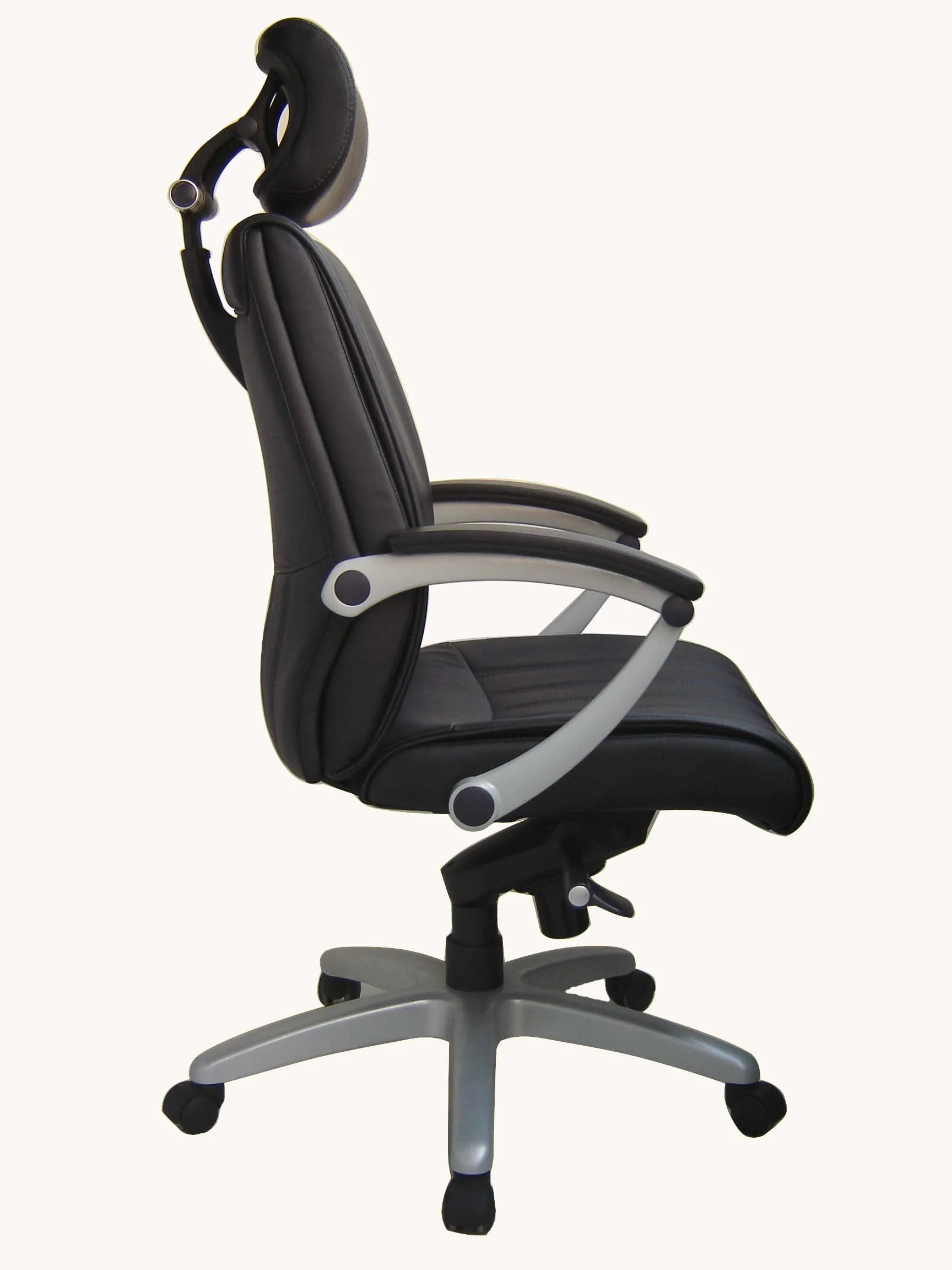 Real Leather Quality Office Chair With Headrest BJ016HL