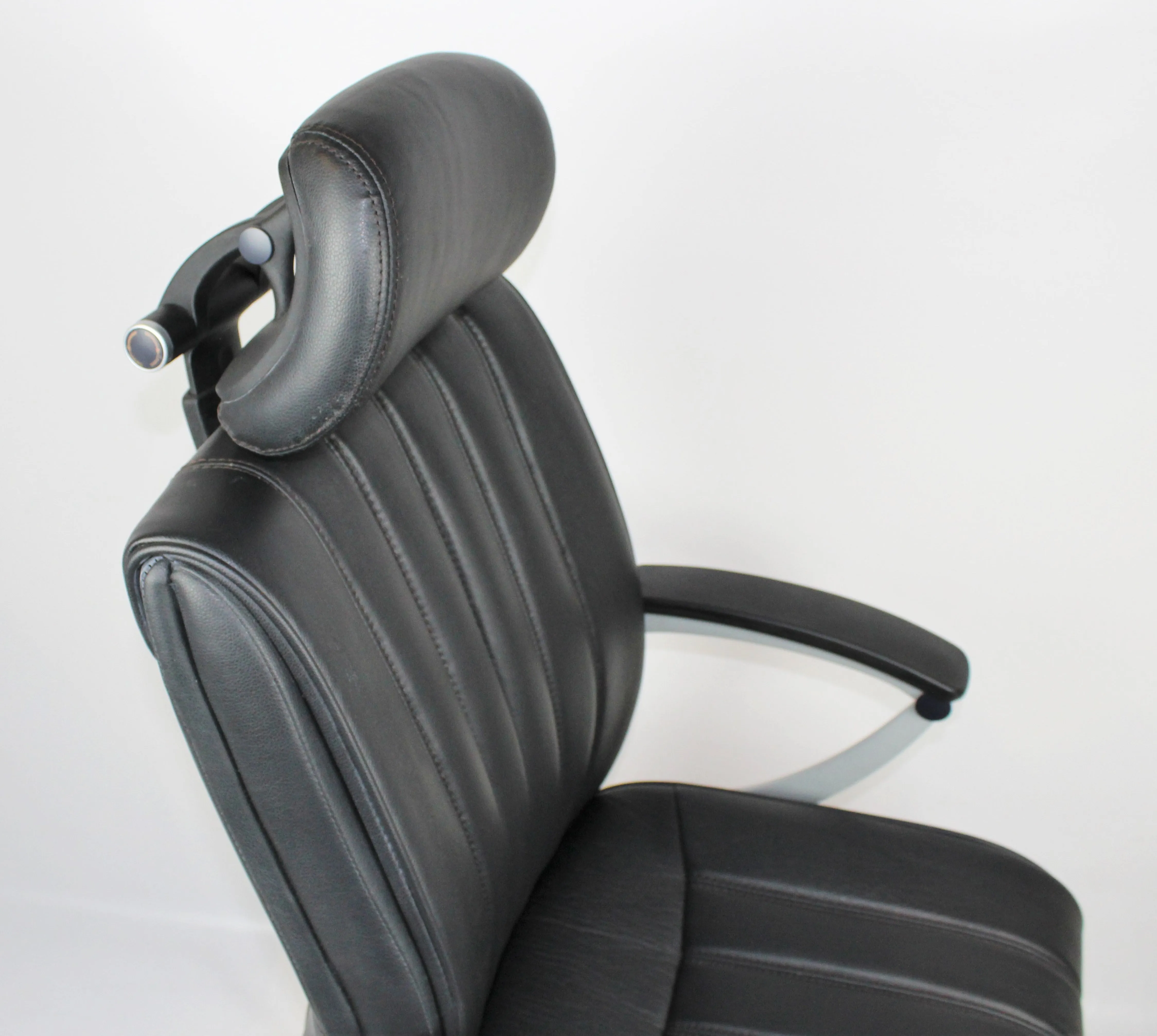 Real Leather Quality Office Chair With Headrest BJ016HL