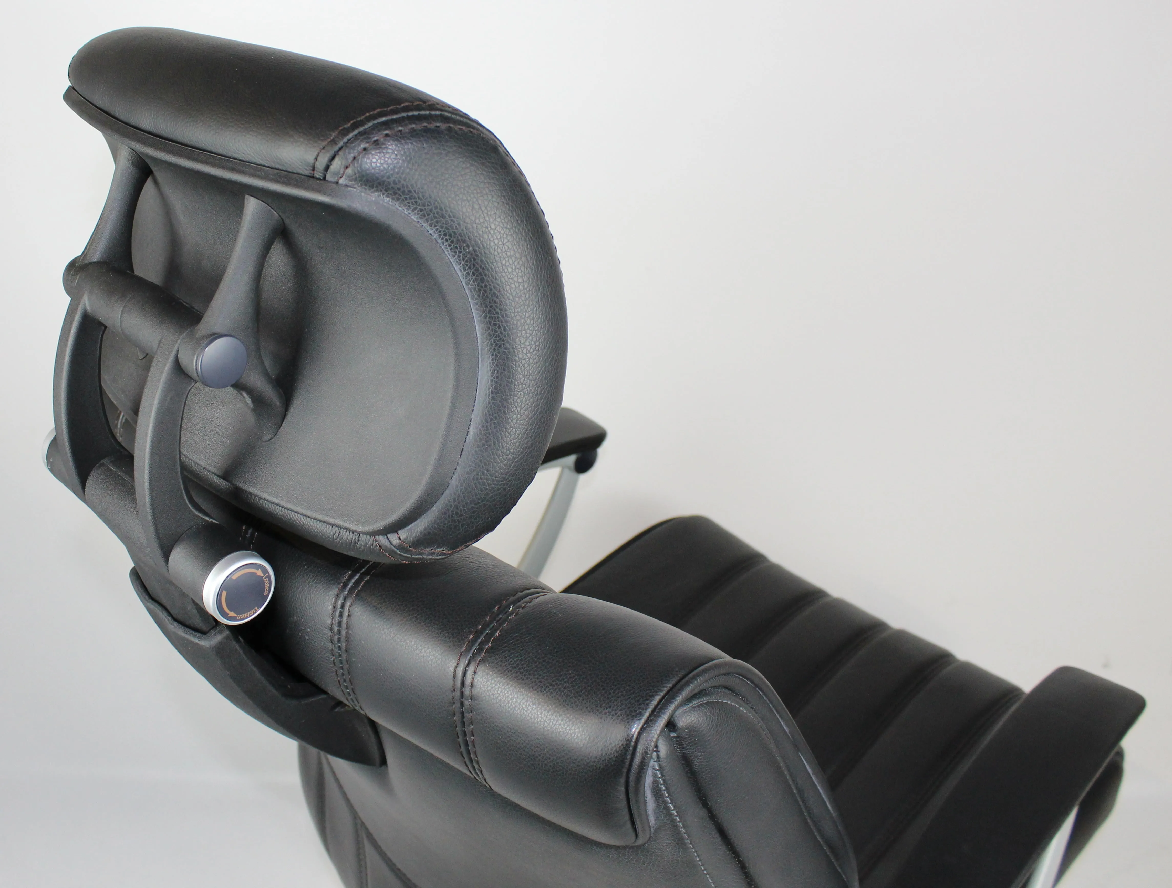 Real Leather Quality Office Chair With Headrest BJ016HL