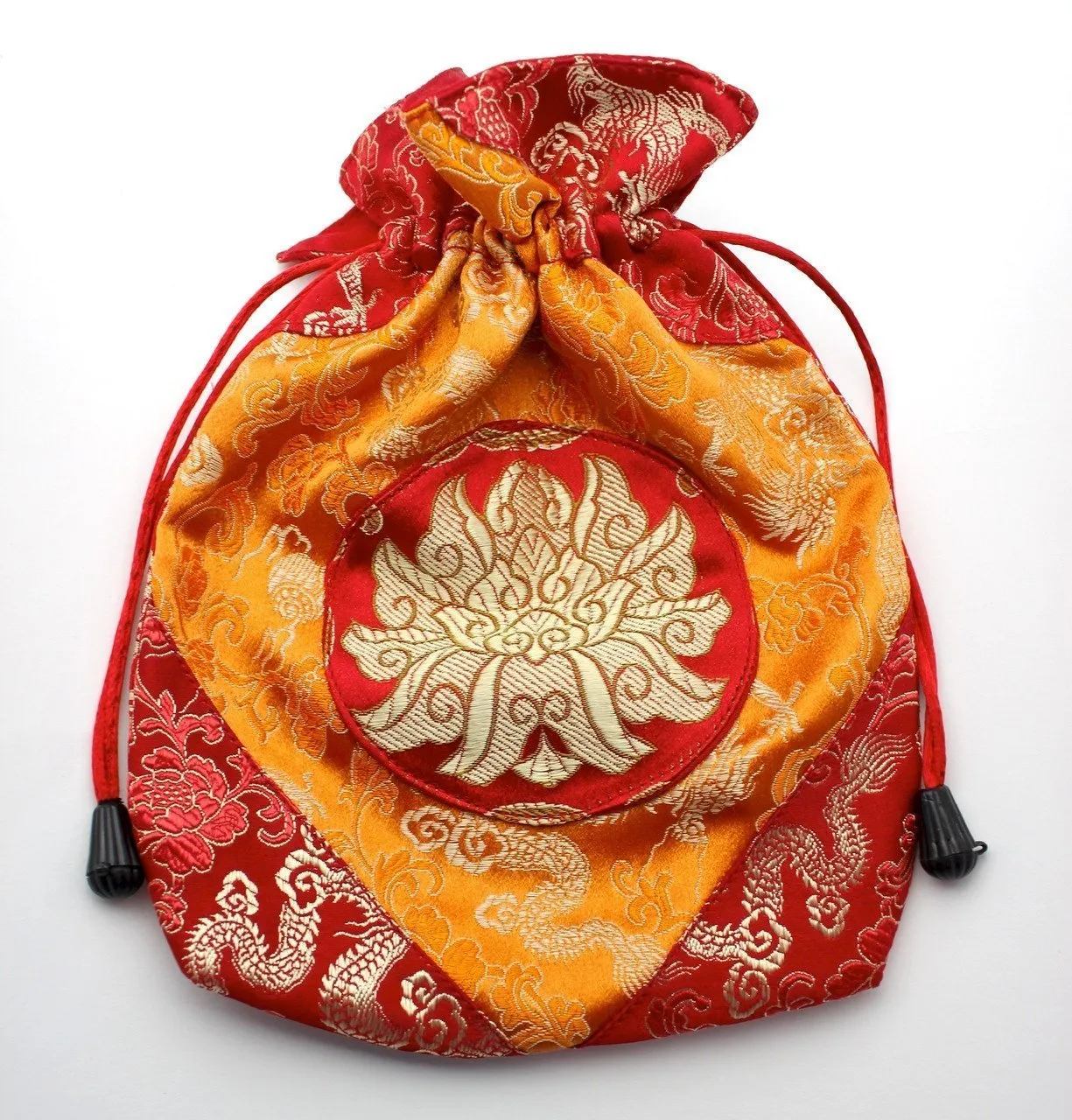 Red Lotus Mala Bag