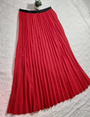 Red Skirt Bottom