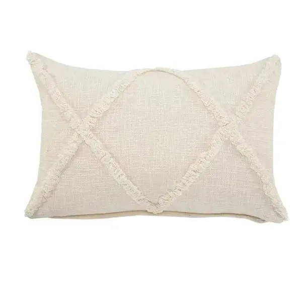 Reese Lr07324 Ivory Pillow