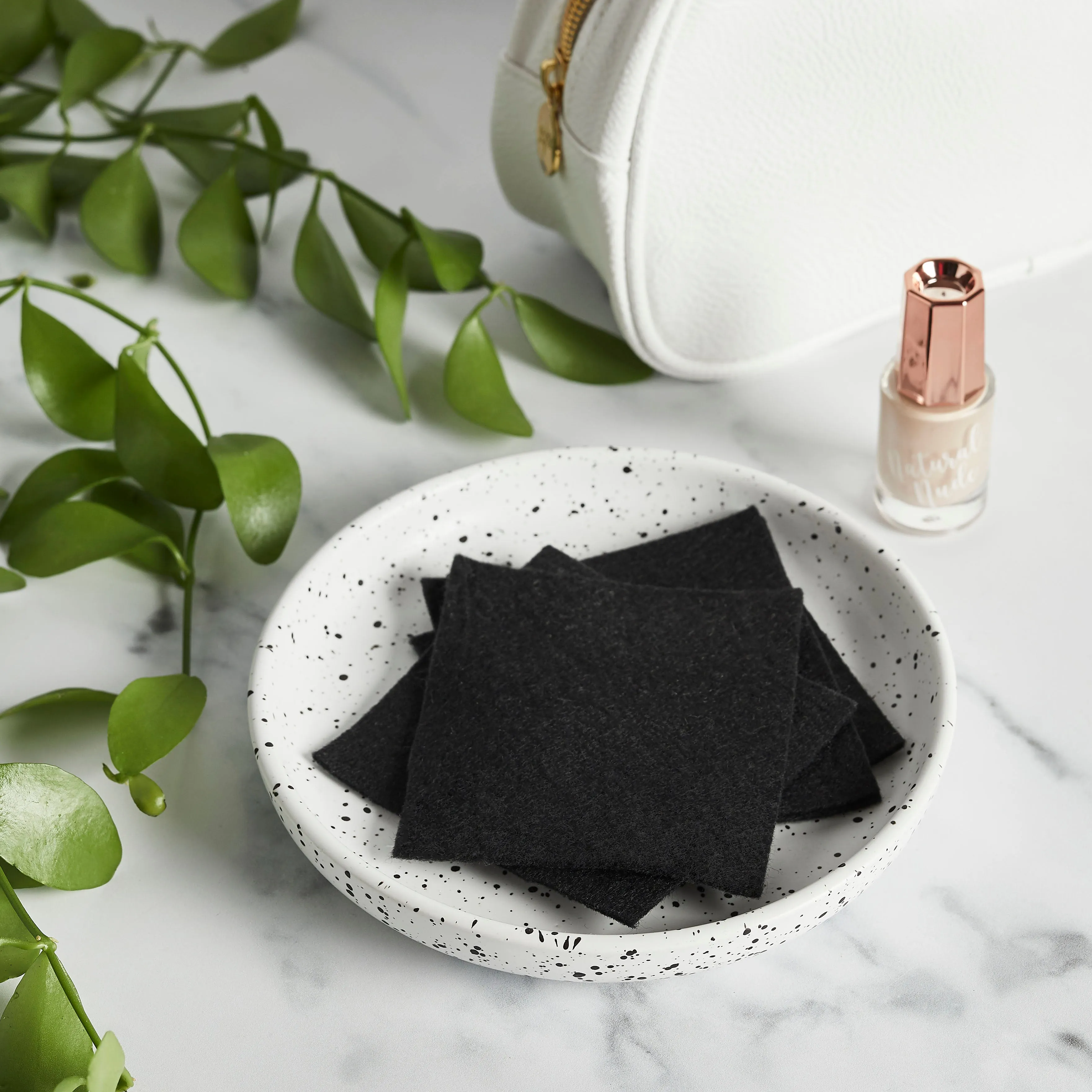 Reusable Nail Varnish Remover Pads - Set Of 5