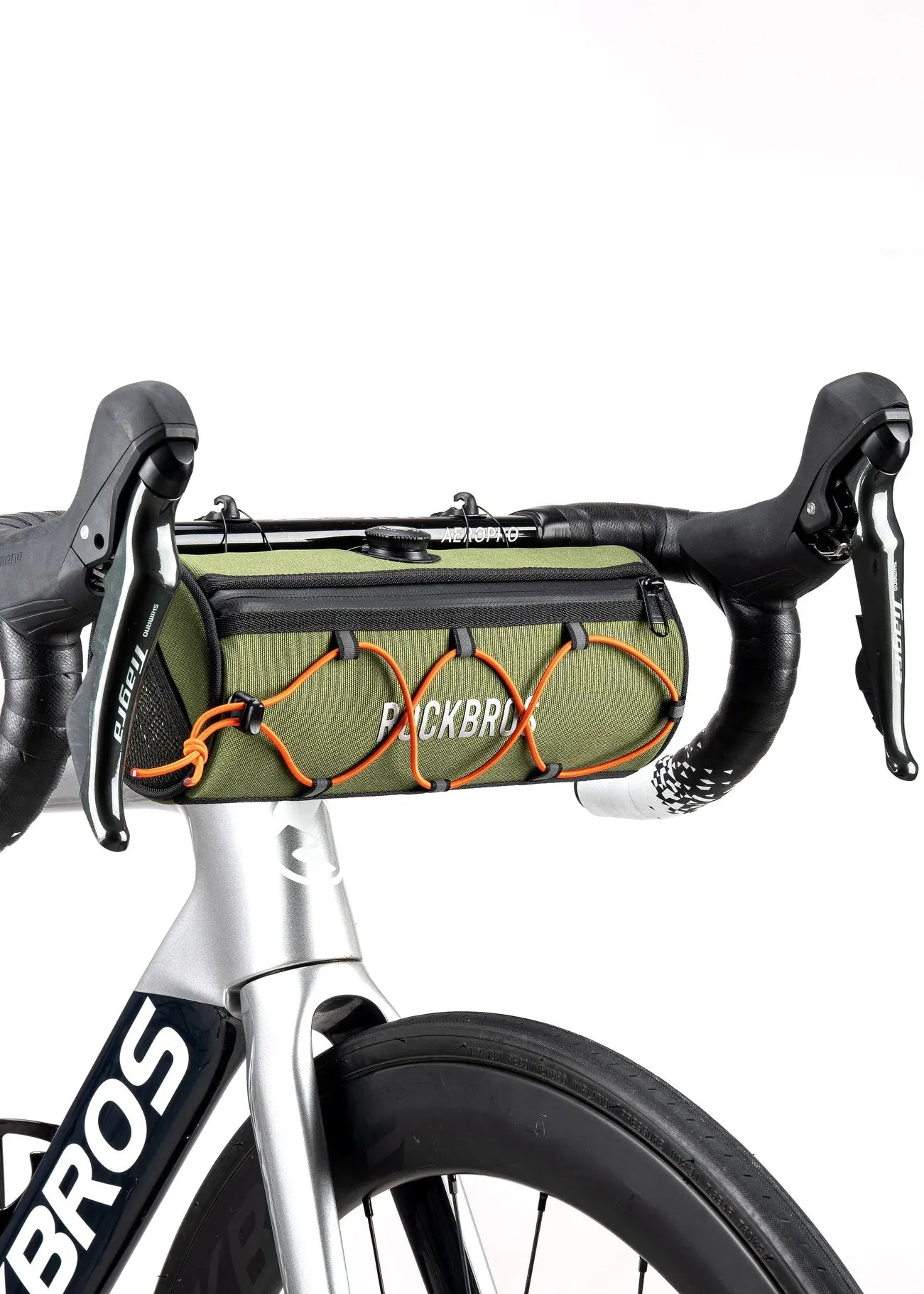ROCKBROS Round Bike Handlebar Bag-road to sky