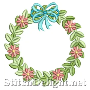 SDS0038 Flower Wreath