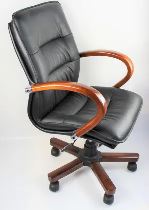 Senato SEN-DES-9805 Contemporary Leather Office Chair