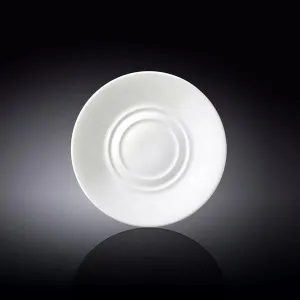 Set Of 12 White Multi-Use Saucer 5.5" inch | 14 Cm