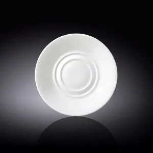 Set Of 12 White Multi-Use Saucer 6" inch | 15 Cm