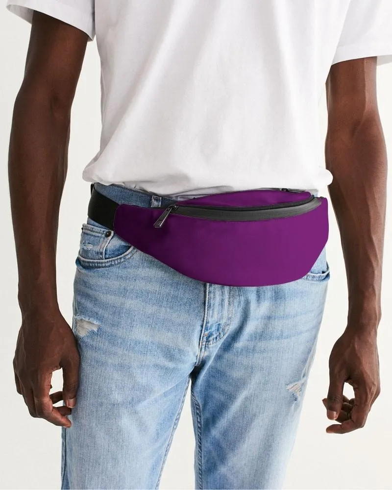 Shaded Purple Belt Bag | C50M100Y0K30