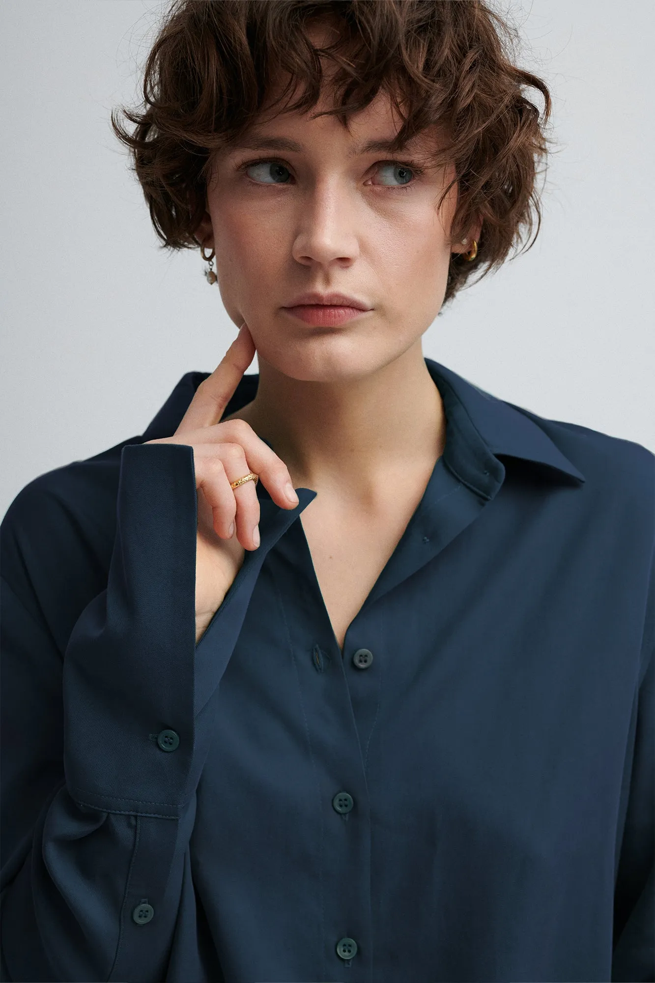 Shirt in Tencel™ / 12 / 11 / night blue
