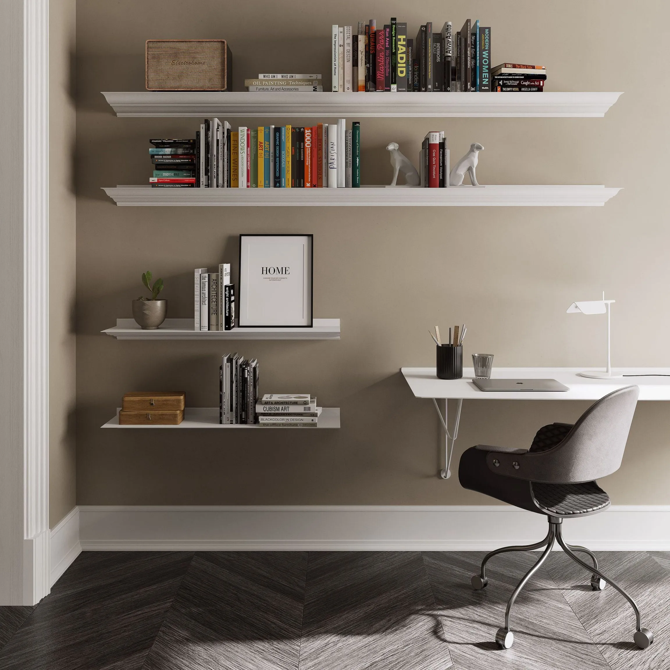 Showtime Nude Swivel Chair with Castors