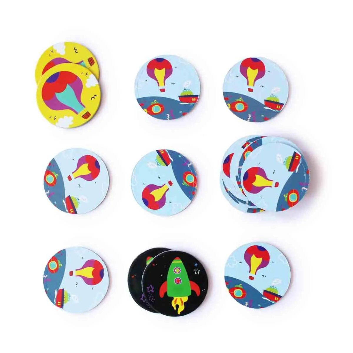 Shumee Adventure Travel Memory Card Game