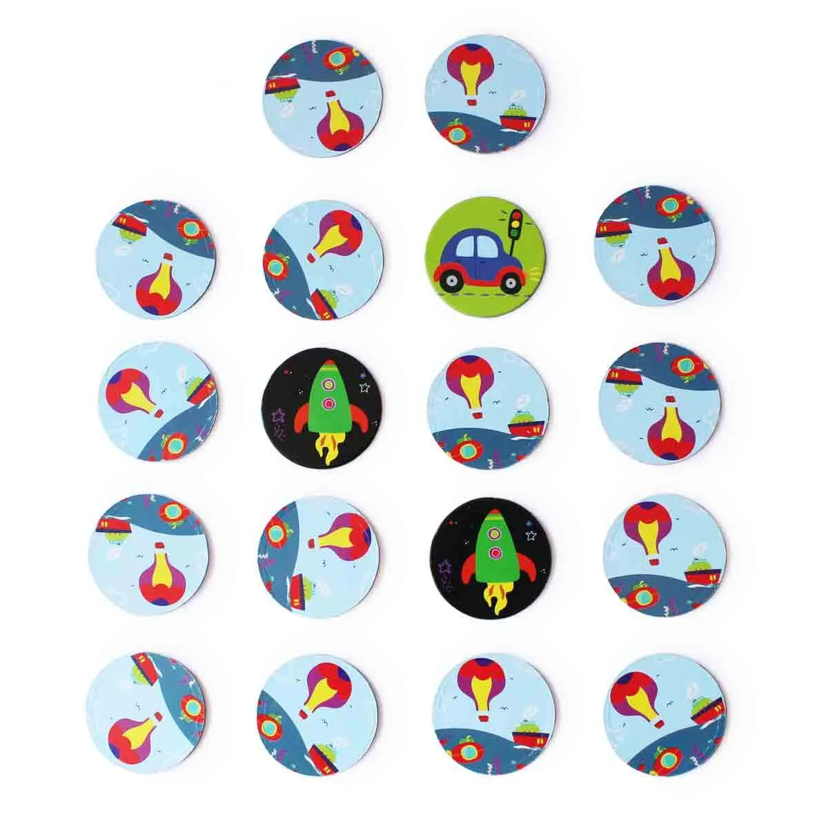 Shumee Adventure Travel Memory Card Game