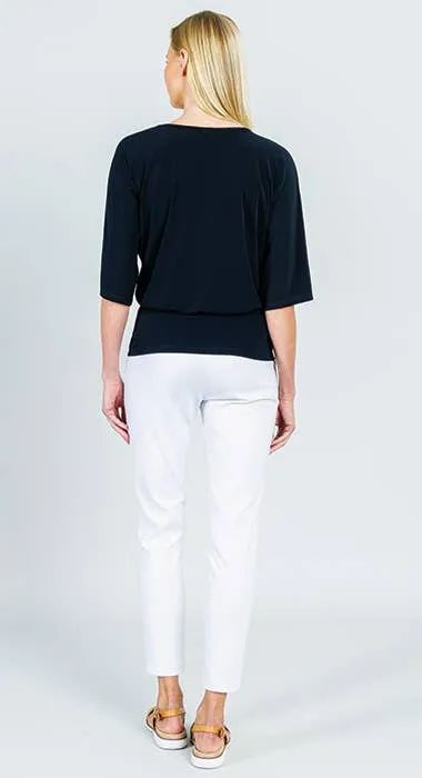 Side Tie Top in Pink