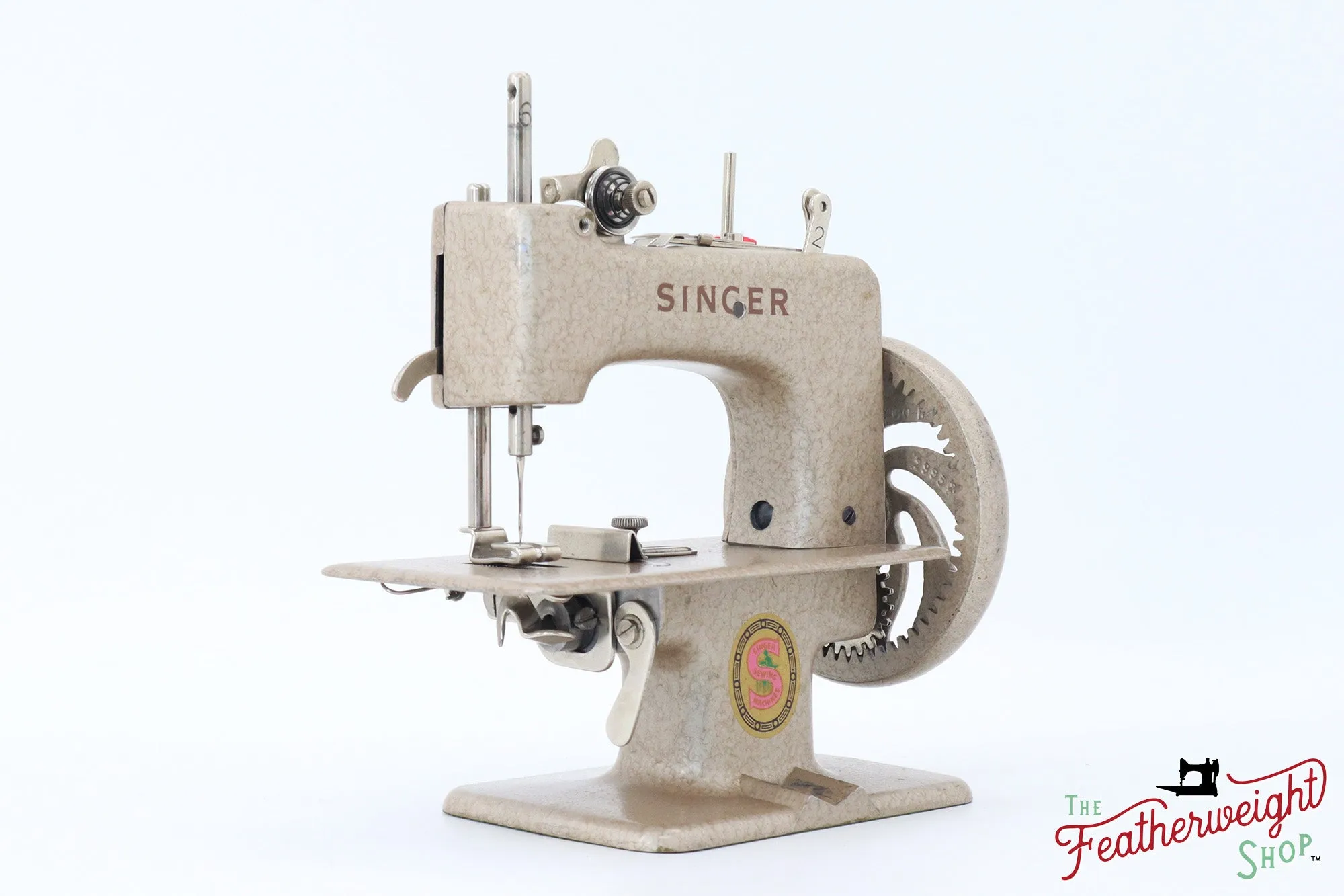 Singer Sewhandy Model 20 - Hammered Wispy Mauve - RARE, Complete Set - August 2023