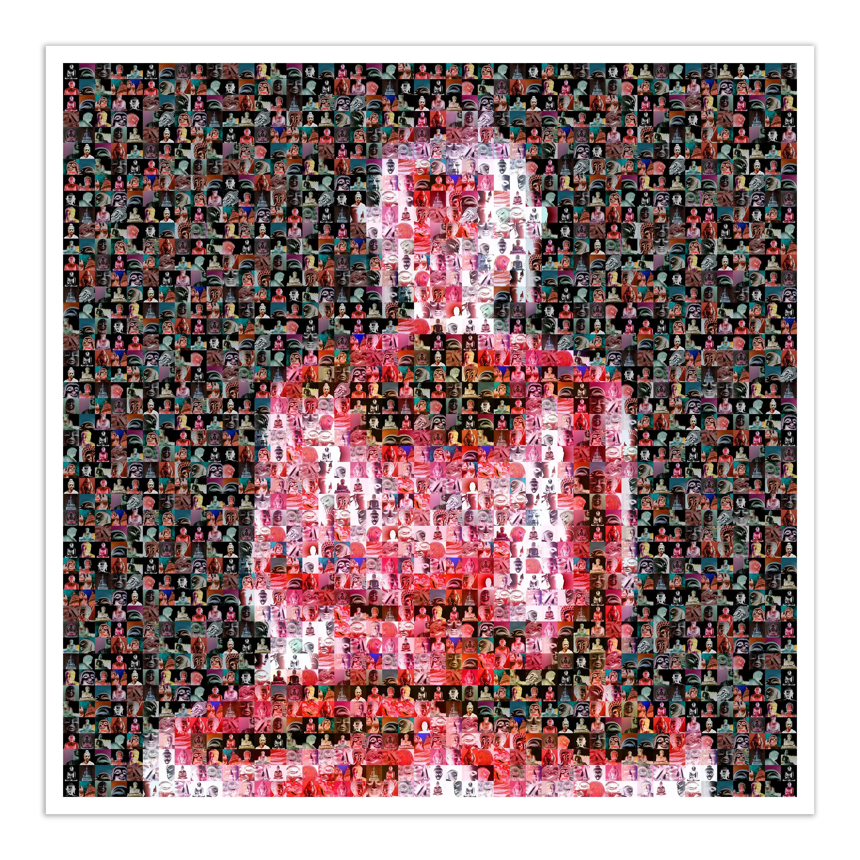 Sitting Buddha Pink