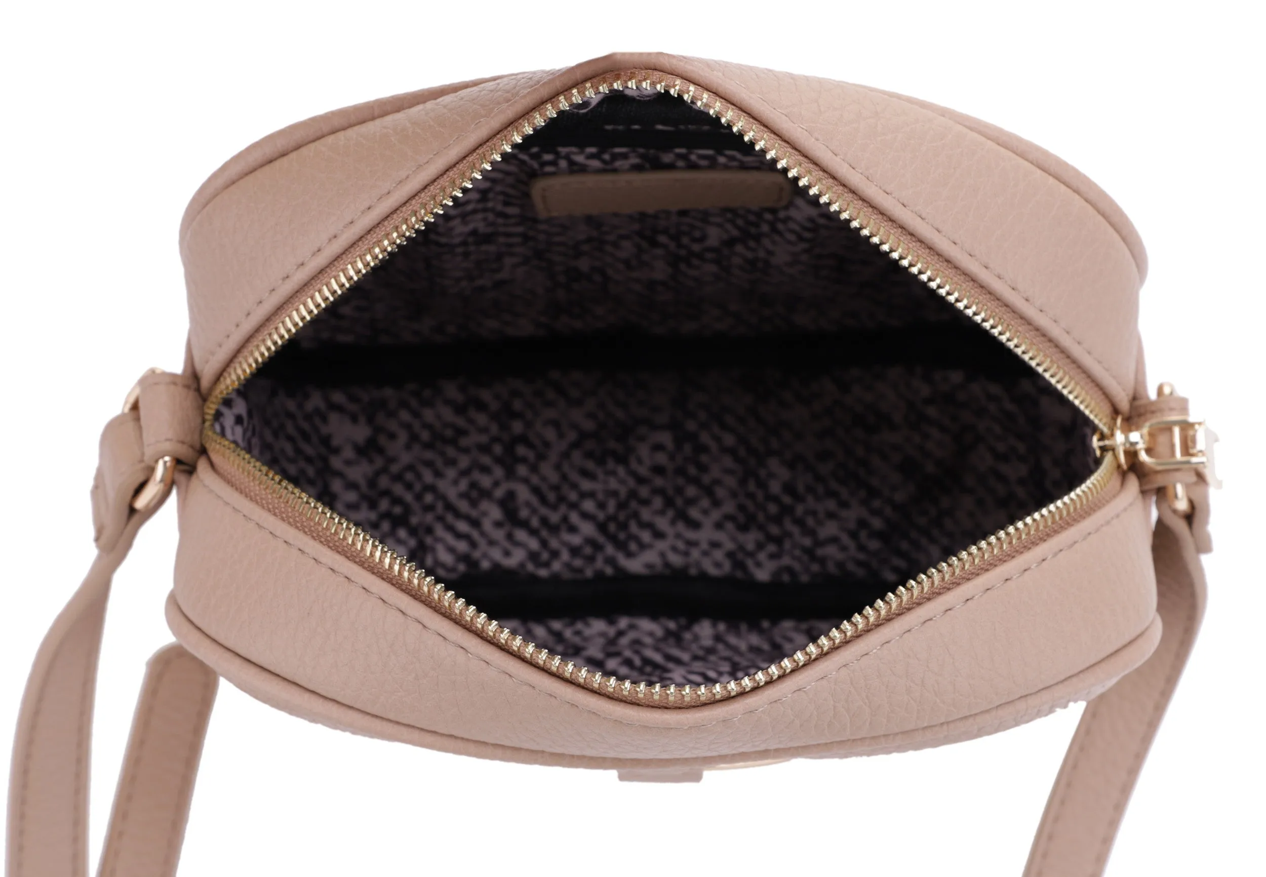 SJ20335 Circle Ring Hardware Crossbody Camera Bag
