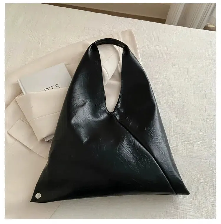 Soft Leather Shopping Bag