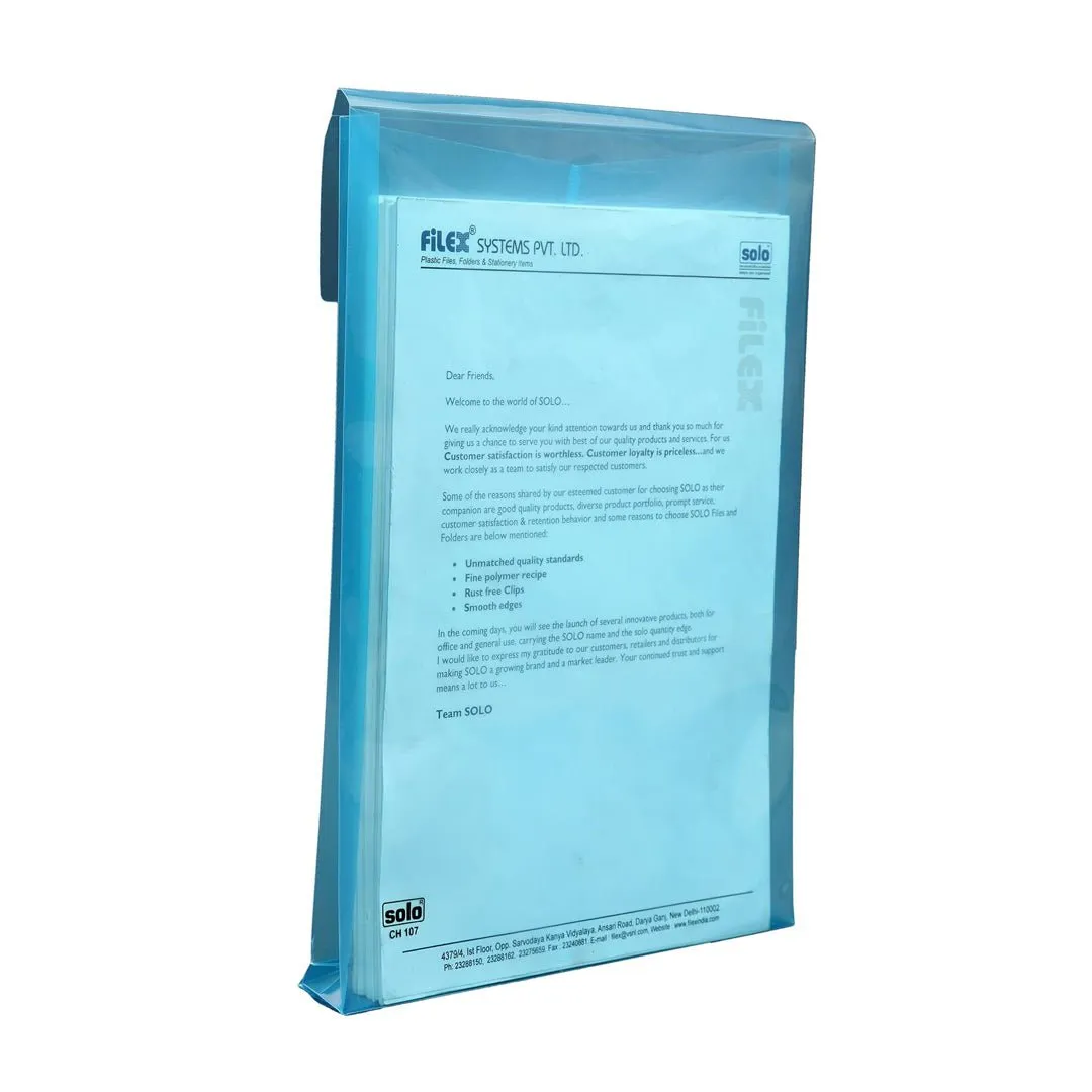 Solo Document Bag - A4 (Pack Of 2)