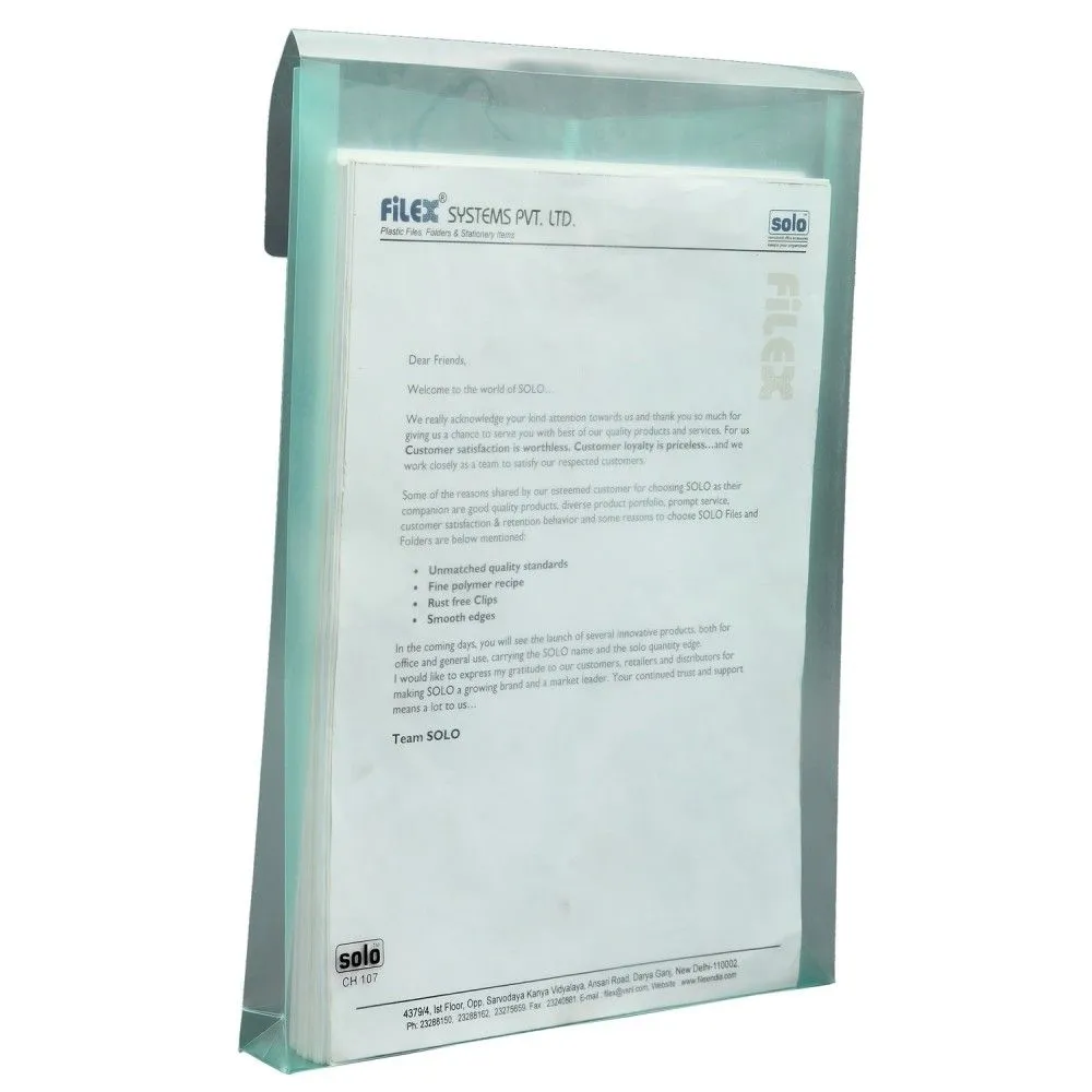 Solo Document Bag - A4 (Pack Of 2)