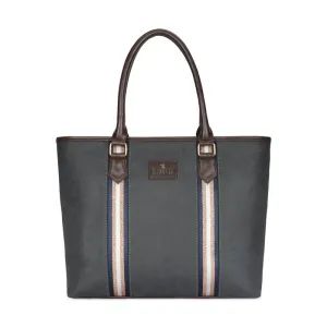 Sophitech Series Laptop Handbag - Faux Leather, Padded Sleeve | 14 inch | Dark Brown