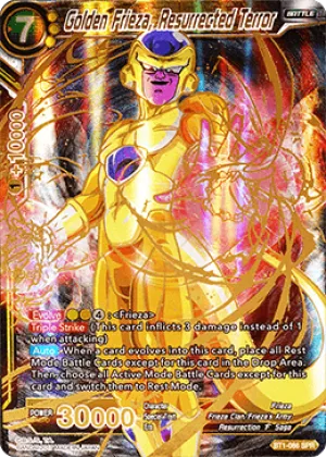 SPR - Alternate BT1-086 Golden Frieza Resurrected Terror