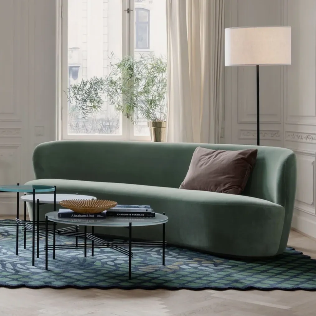 Stay Curved Sofa by Space Copenhagen - GUBI