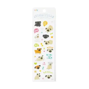 Stickiville Pug Stickers