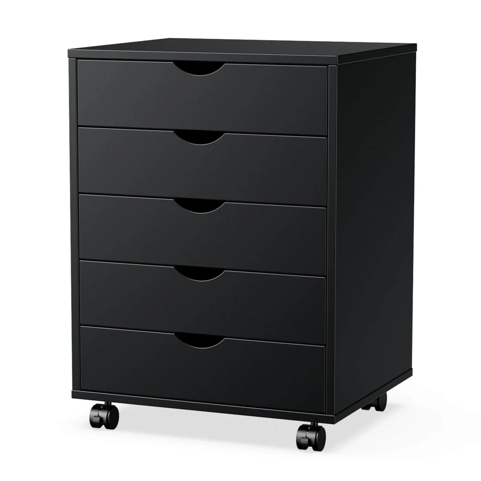 Storage Cabinet Dressers with Wheels Mobile Organizer Drawers for Office, Bedroom, Home