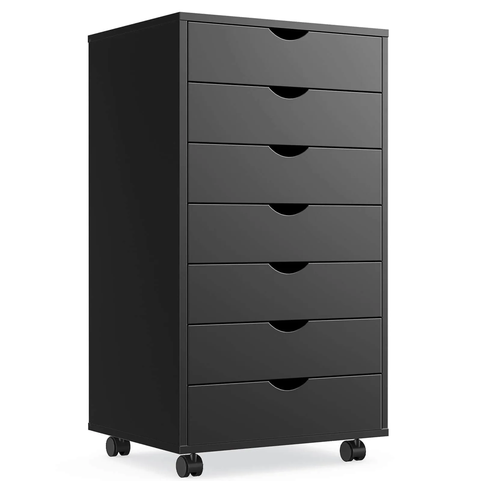 Storage Cabinet Dressers with Wheels Mobile Organizer Drawers for Office, Bedroom, Home