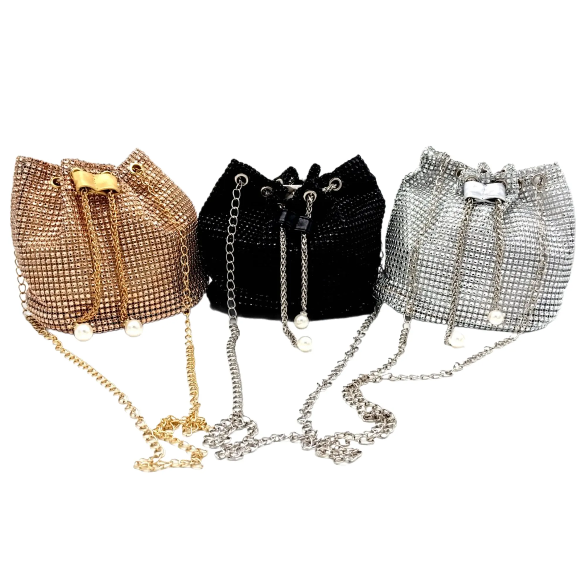Stylish Bling Bucket Handbags